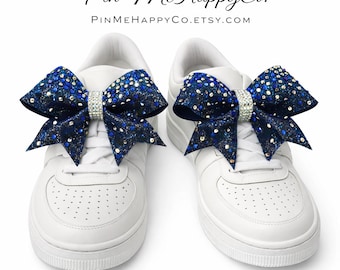 Shoe Bows – Rhinestone Glitter Sneaker Accessories
