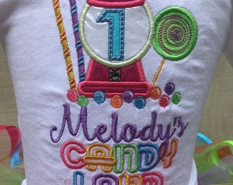 Candy theme birthday shirt