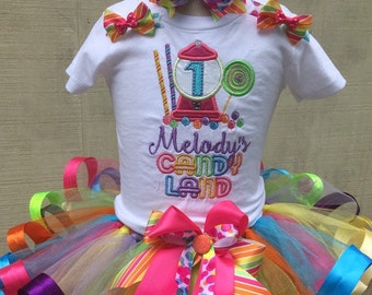 Candy  theme tutu outfit