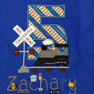 Train Birthday Shirt