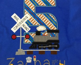 Train Birthday Shirt