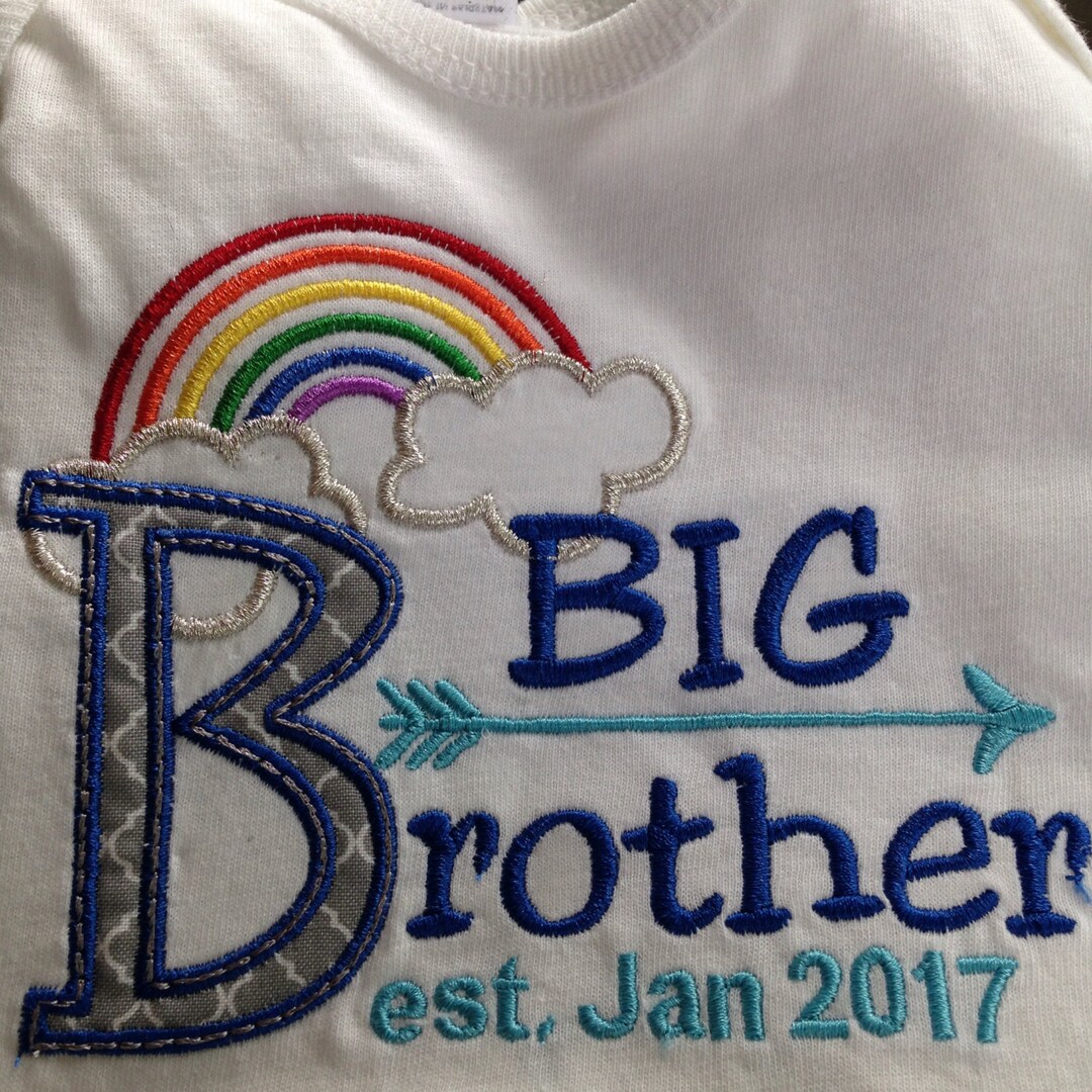 Big Brother, Arrow Print, Rainbow - Etsy