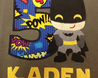 Bat Boy Birthday Shirt Batman - Etsy