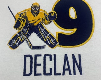 Hockey Birthday Shirt