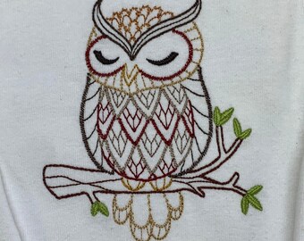 Owl baby Bodysuit