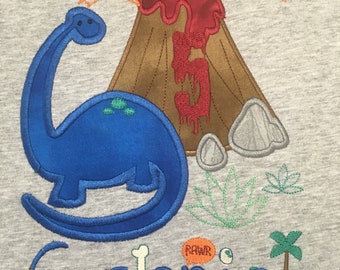 Dinosaur Birthday Shirt