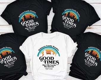 Custom Family Reunion T-Shirts: Personalized Matching Tees