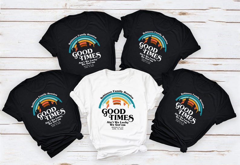 Custom Family Reunion T-shirts: Personalized Matching Tees - Etsy