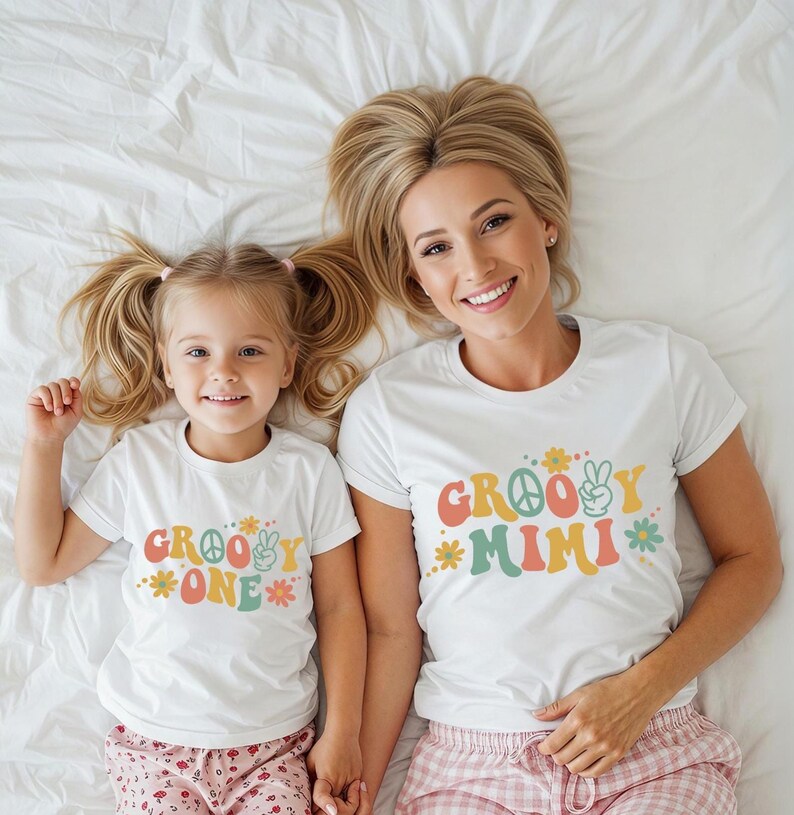 Groovy Birthday Party Shirts, Groovy Crew T-shirt, Groovy Family ...