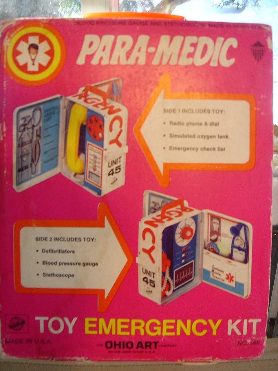 Neato vintage 70s Ohio Art paramedic toy emergency kit NOS Etsy