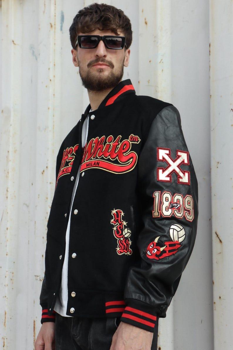 Ac Milan Felpa Off White Nuova Collezione M Milano Abbigliamento