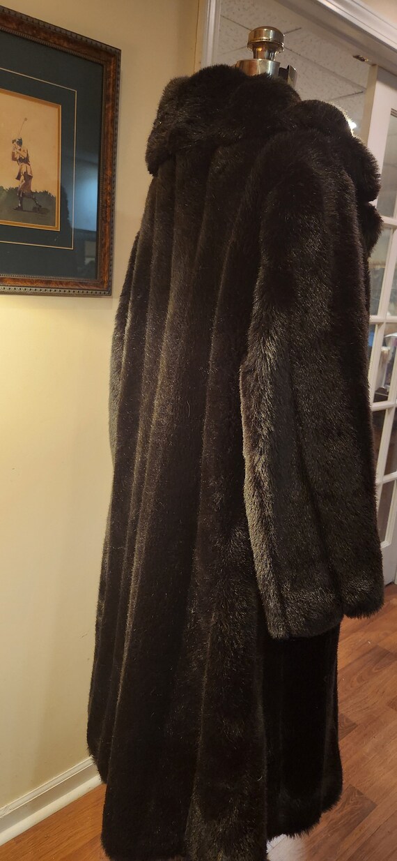 60's Faux Fur Coat
