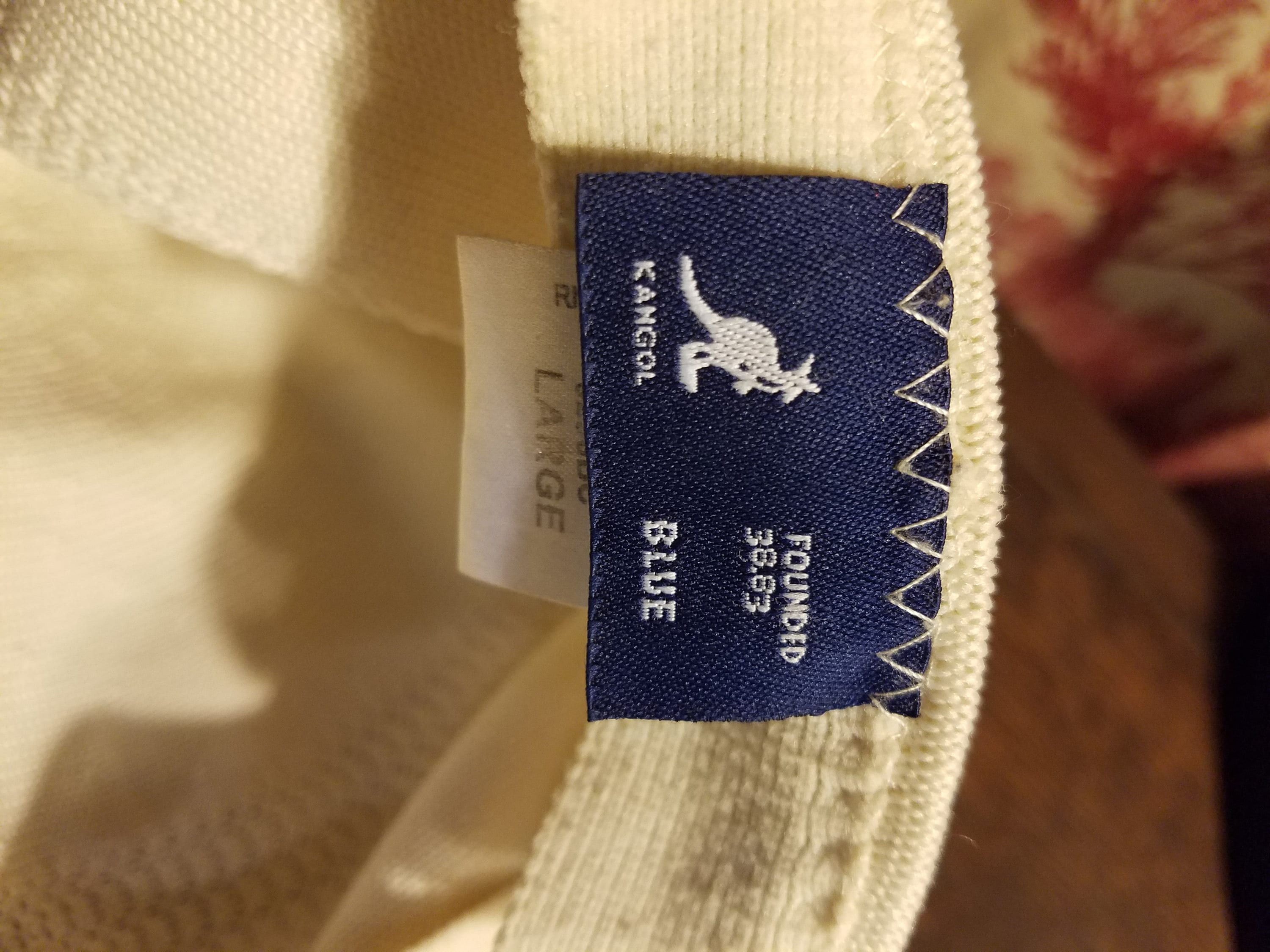 Vintage Kangol Blue Label Cream Cap Sz Large - Etsy display picture 3