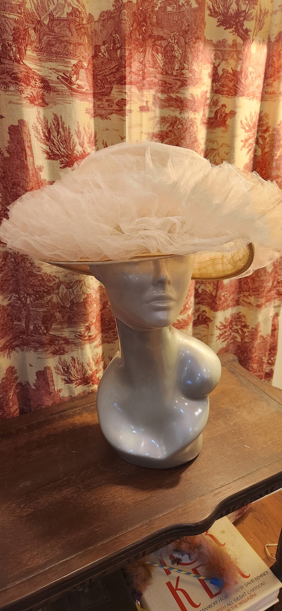 Vintage Maria Pia Hat in Pink - image 1