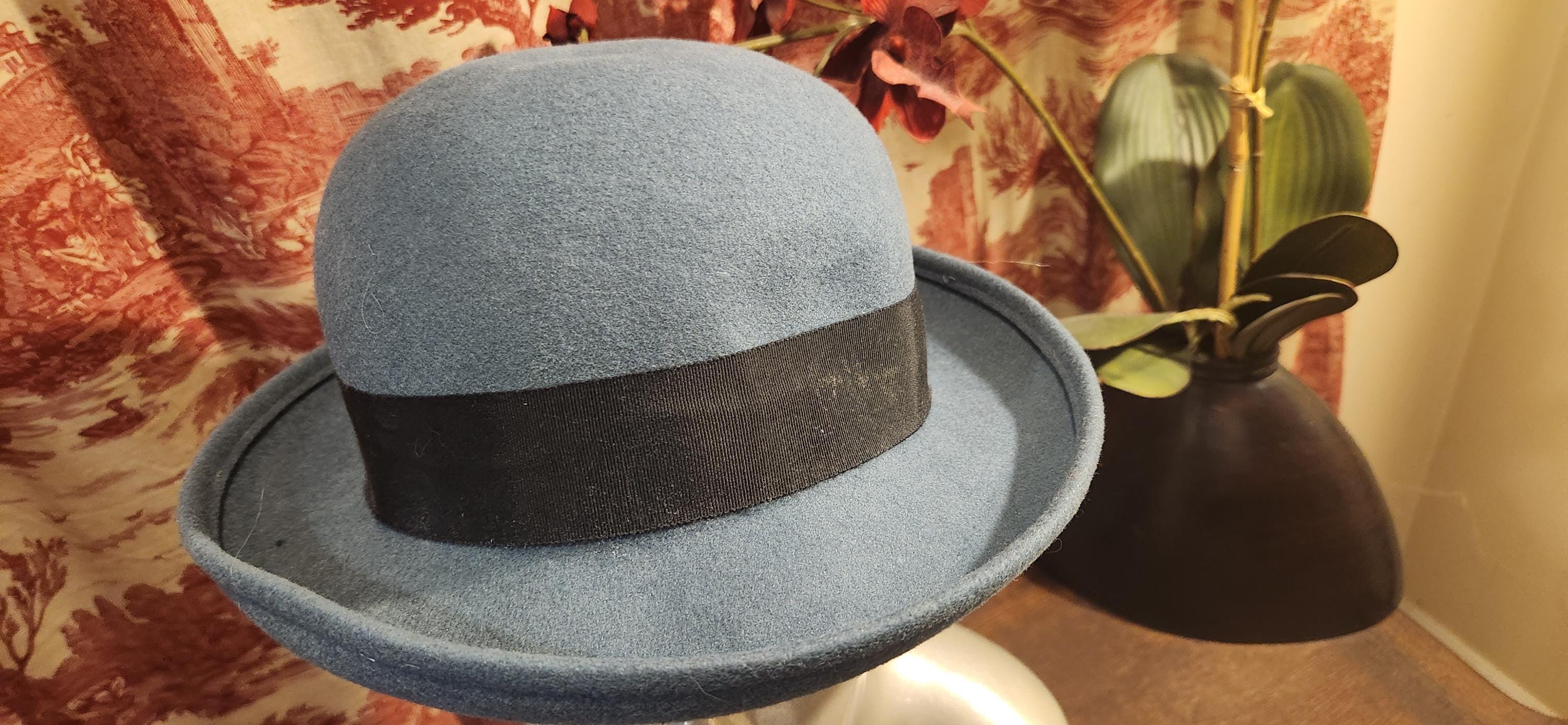 Vintage Bollman Hat Co. 100% Doeskin Felt Wool Hat - Etsy