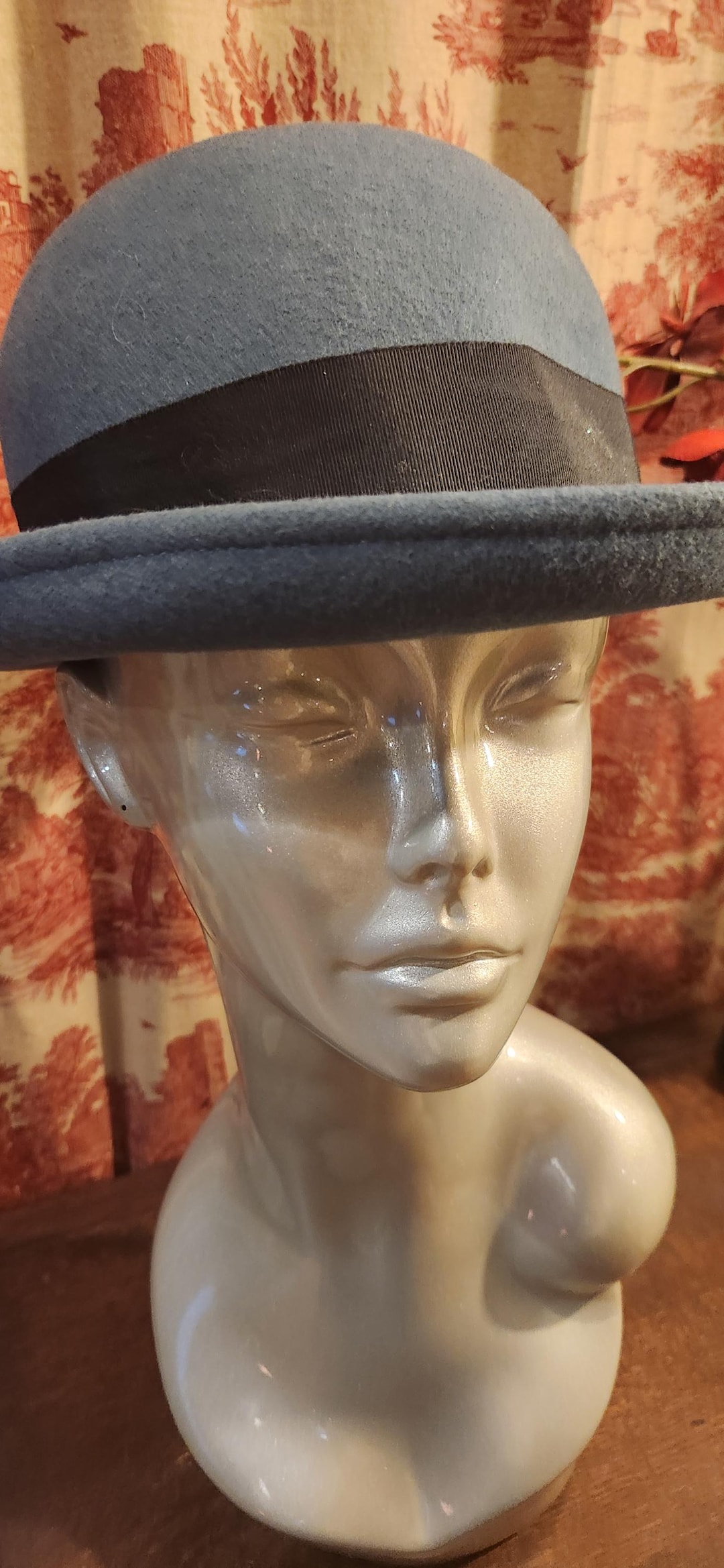 Vintage Bollman Hat Co. 100% Doeskin Felt Wool Hat - Etsy display picture 1