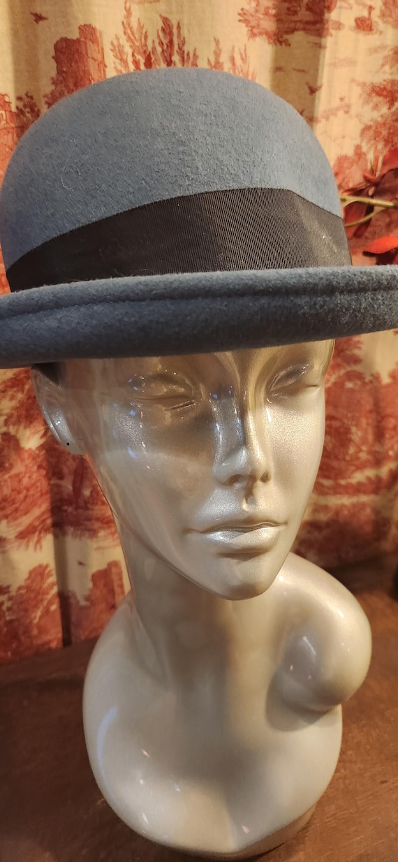 Vintage Bollman Hat Co. 100% Doeskin Felt Wool Hat - Etsy display picture 1