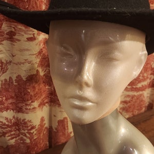 vintage Eddy Bros. Ranger Cowboy ou Cowgirl Hat Sz L