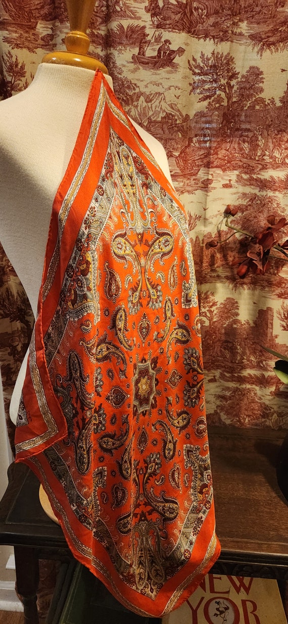 Foulard imprimé vintage - Femme | MANGO Maurice