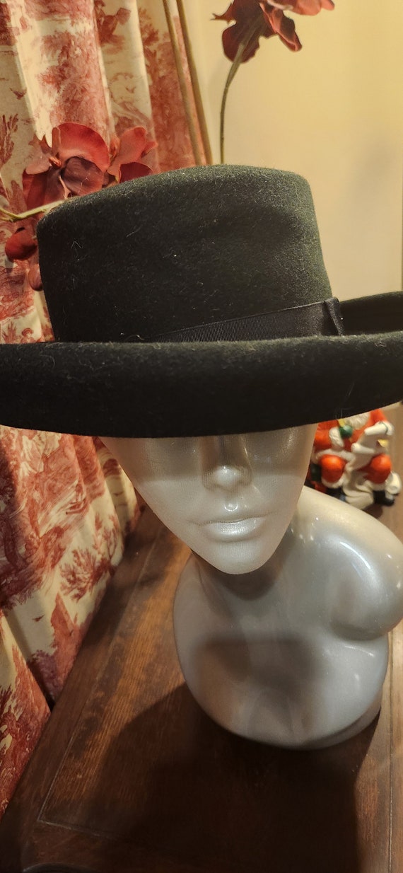 Bollman Company Black Doeskin Hat