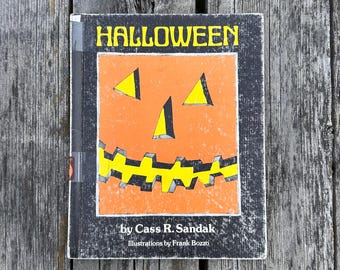 Halloween by Cass R Sandak 1980 Vintage Children's Book
