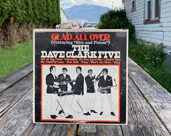 L'album in vinile LP Five Glad All Over di Dave Clark del 1964 vintage