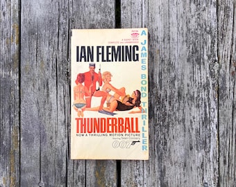 Thunderball by Ian Fleming 1961 007 James Bond Vintage Book