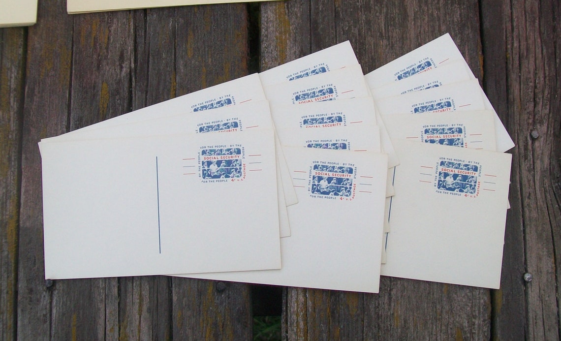 Vintage USPS Prepaid Postcards 1 2 3 4 cents Washington Etsy