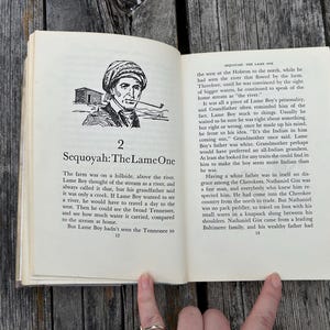 Sequoyah Leader of the Cherokees by Alice Marriott 1956 Landmark Books Vintage Children's Book image 7