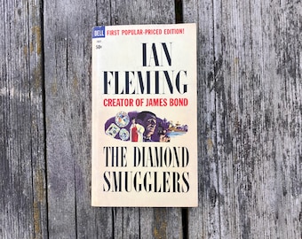 Die Diamantenschmuggler von Ian Fleming, 1965, Vintage-Buch