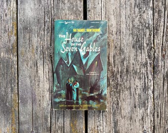 The House of the Seven Gables by Nathaniel Hawthorne 1963 Vintage Book