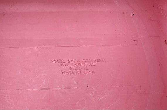 Pink Marbleized Caboodles Makeup Case Organizer 1… - image 10