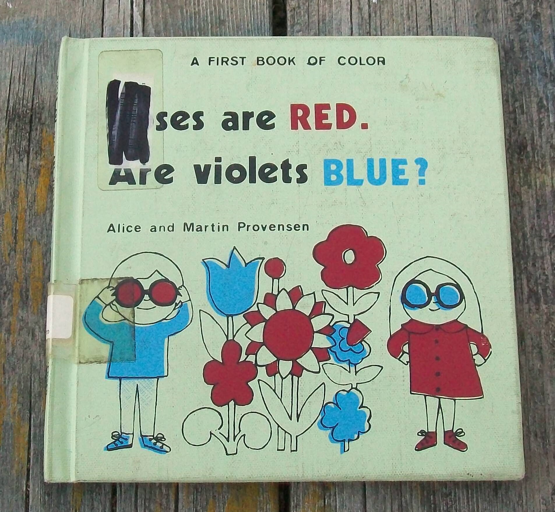 Vintage Children's Book Roses Are Red Are Violets Blue by Etsy