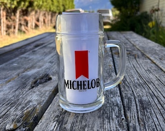 Michelob Bierglas-Krug, Vintage, 1980er Jahre