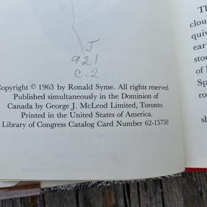 Francisco Pizarro Finder of Peru by Ronald Syme 1963 Vintage Children's Book image 5