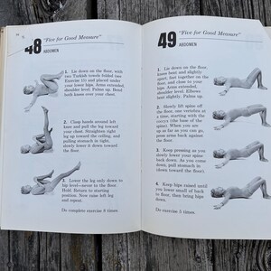 21 Day Shape Up Program for Men and Women by Marjorie Craig 1968 Vintage Book bild 9