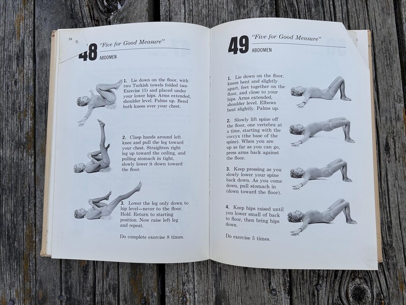 21 Day Shape Up Program for Men and Women by Marjorie Craig 1968 Vintage Book bild 9