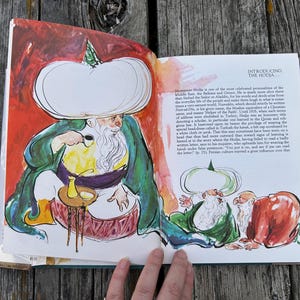 Tales of the Hodja Retold by Charles Downing 1965 Vintage Book imagen 7