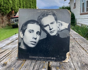 Simon and Garfunkel Bookends LP Vinyl Record Album 1968 Vintage