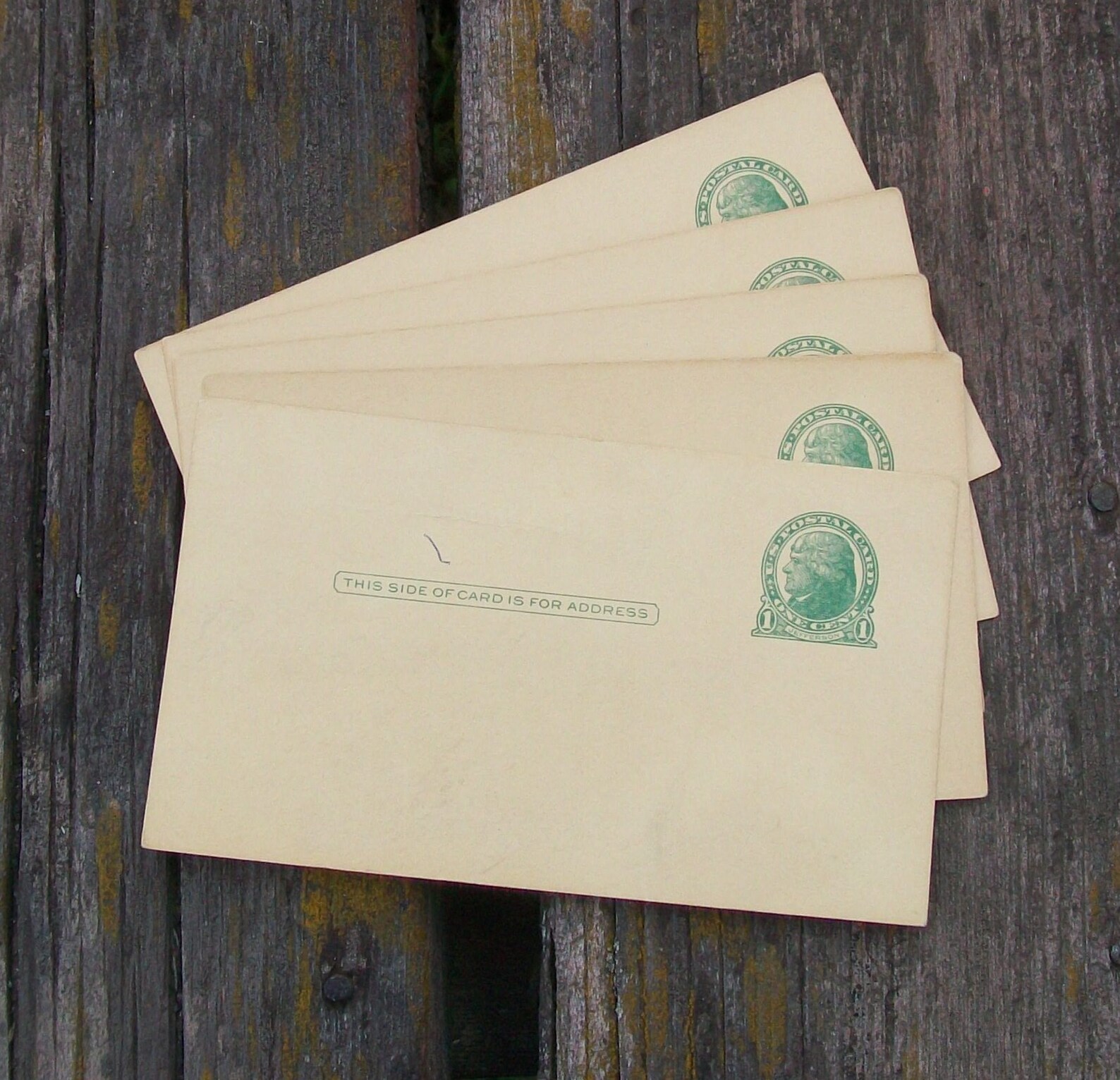 Vintage USPS Prepaid Postcards 1 2 3 4 cents Washington Etsy