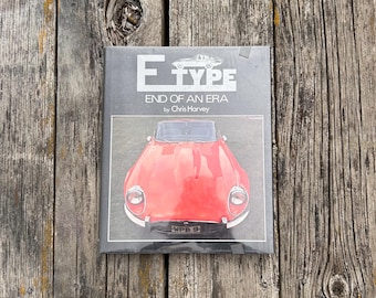 E Type End of an Era par Chris Harvey 1979 Jaguar vintage Car Book