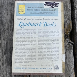 Sequoyah Leader of the Cherokees by Alice Marriott 1956 Landmark Books Vintage Children's Book image 12