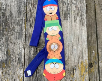 Cravate South Park Ralph Marlin 1998 pour garçon Stan Kyle Cartman Kenny vintage