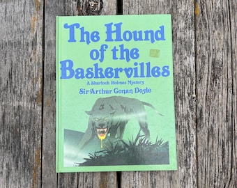 The Hound of the Baskervilles by Sir Arthur Conan Doyle 1985 Vintage Children's Book