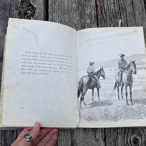 Blaze and Thunderbolt av C. W. Anderson, 1955, vintage barnbok bild 9
