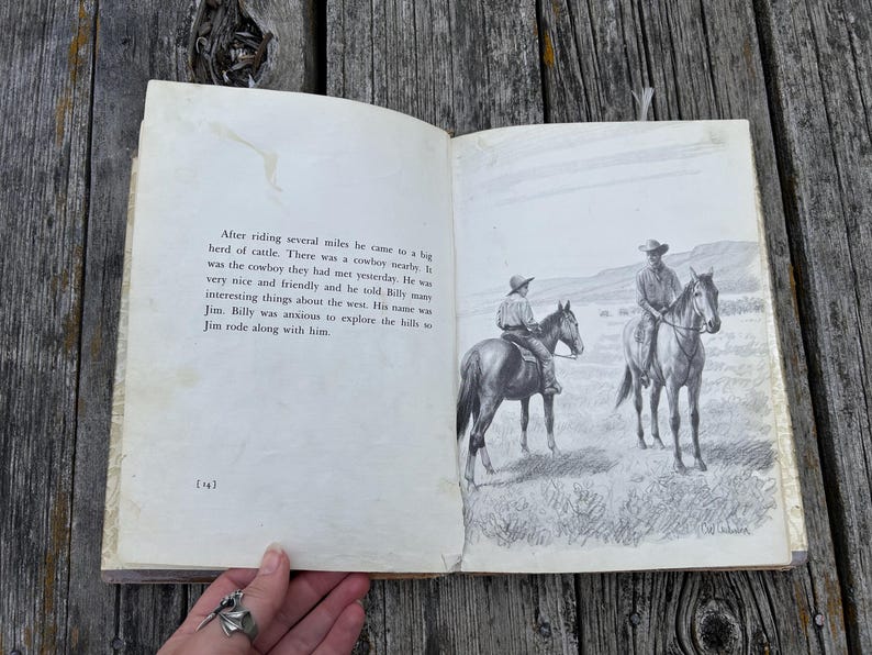 Blaze and Thunderbolt av C. W. Anderson, 1955, vintage barnbok bild 9