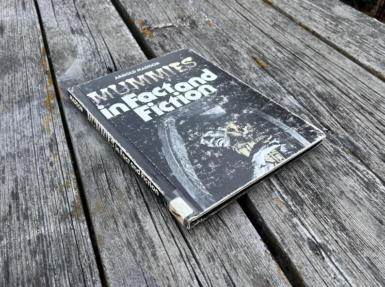 Mummies in Fact and Fiction by Arnold Madison 1980 Vintage Children's Book image 2