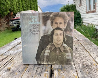 Simon and Garfunkel Bridge Over Troubled Water LP Vinyl Record Album 1970 Vintage