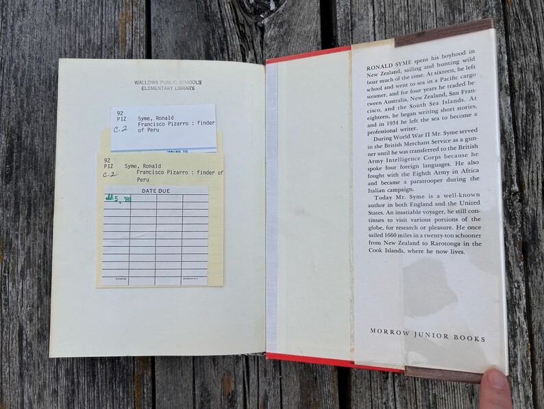 Francisco Pizarro Finder of Peru by Ronald Syme 1963 Vintage Children's Book image 8