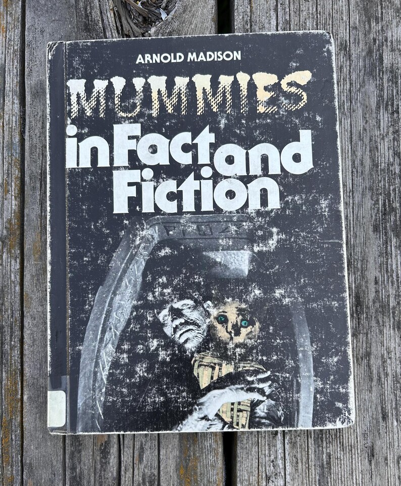 Mummies in Fact and Fiction by Arnold Madison 1980 Vintage Children's Book image 3